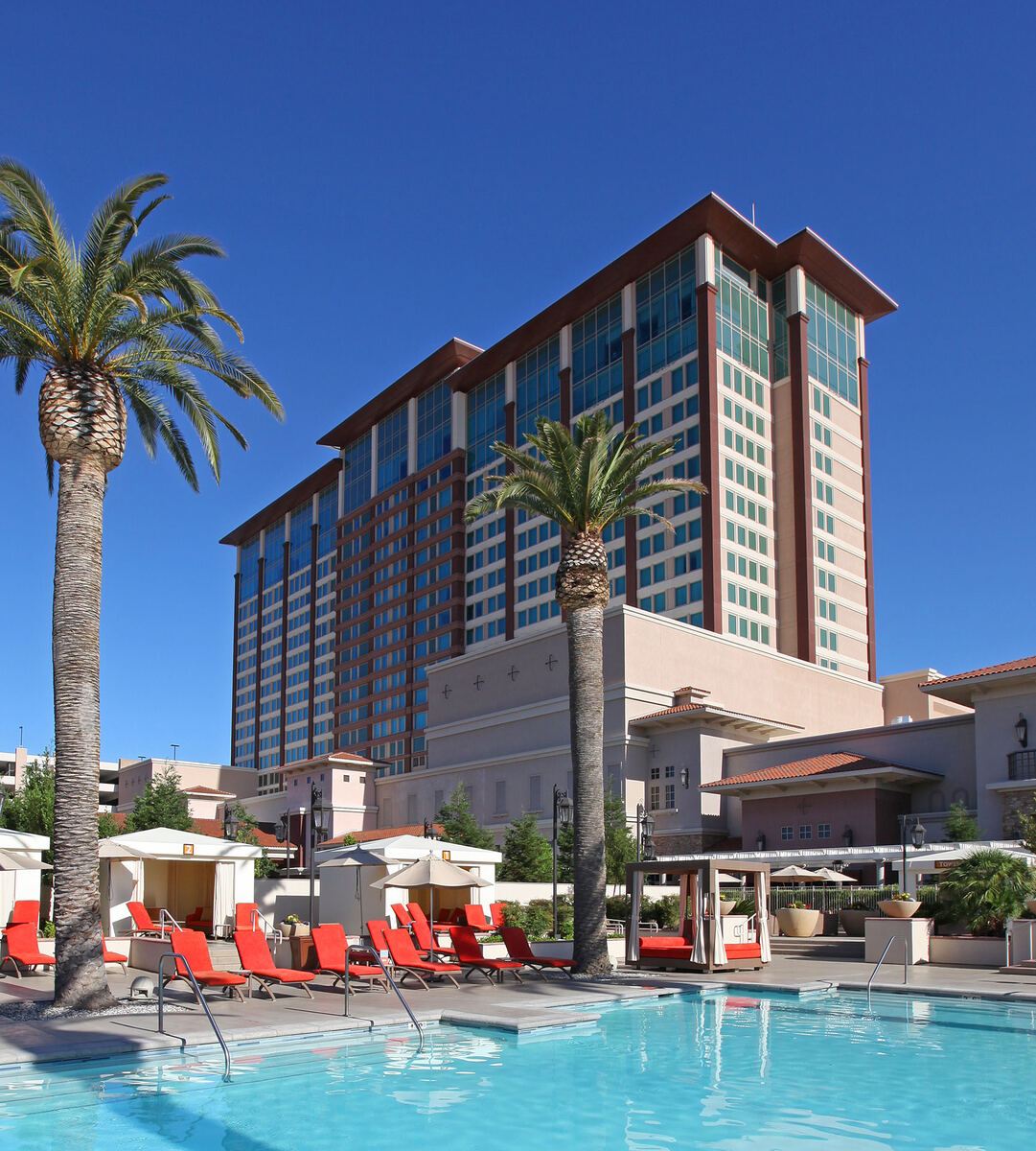 Thunder Valley Casino Resort tower in Lincoln, California